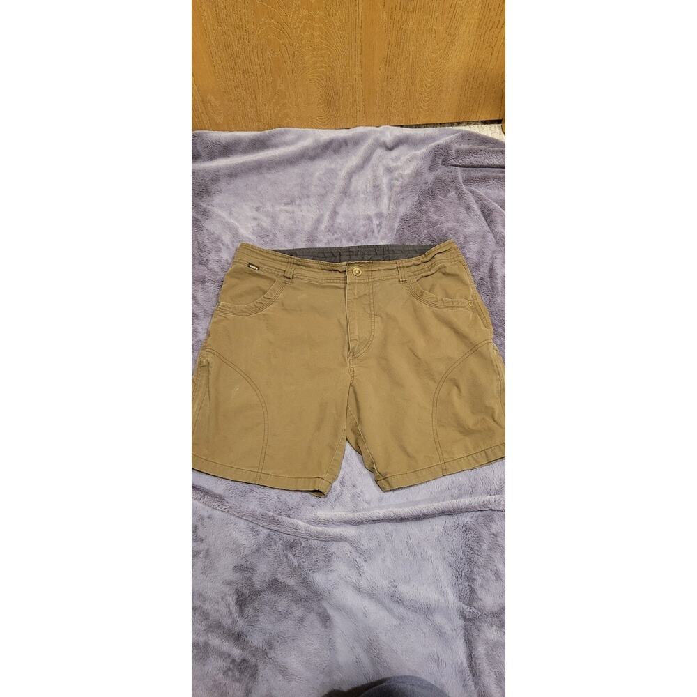 Kuhl Shorts Mens 35 Brown Hiking Outdoor Utility Rugged Trail Casual Gorpcore